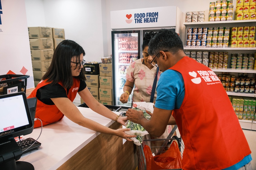 Food from the Heart Community Shop: A #GivingBetter Initiative