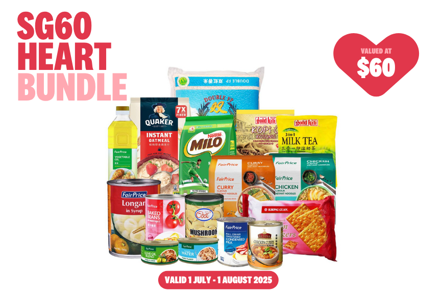 FairPrice SG60 Heart Bundle