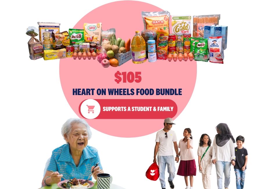 HEART ON WHEELS food bundle